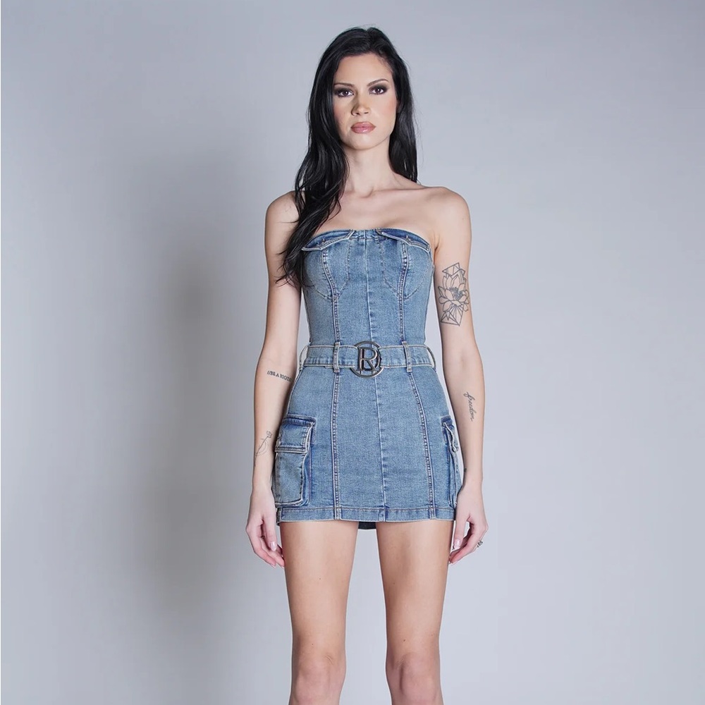 Revice Denim Demi Dress